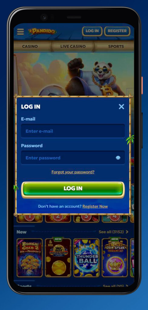 app login pandido